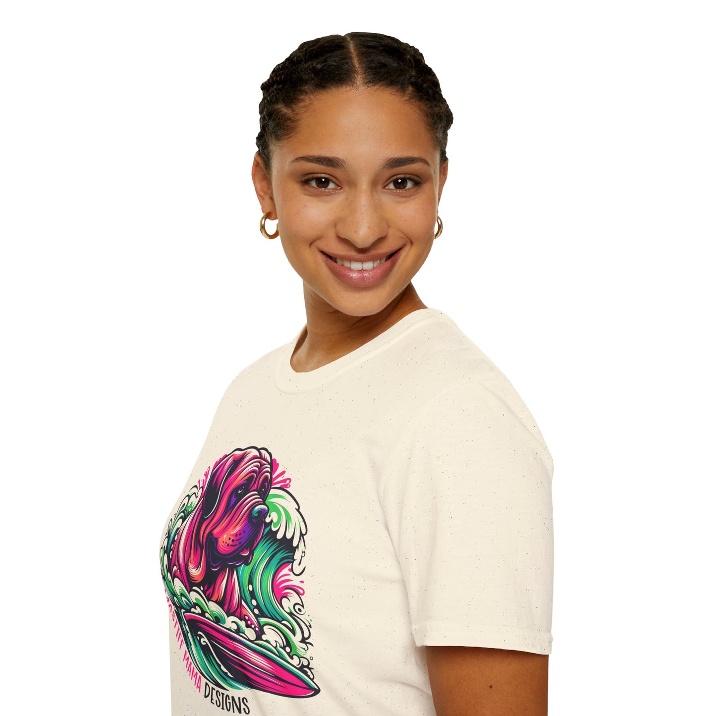 Vibrant Mastiff Mama Designs Unisex T-Shirt