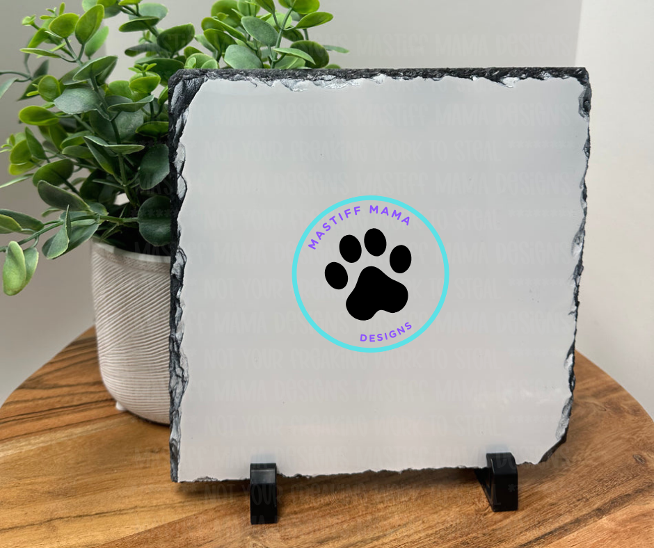 Custom Rock Slate: 4 Shape Options ready to be customized- Limited Quantities of each