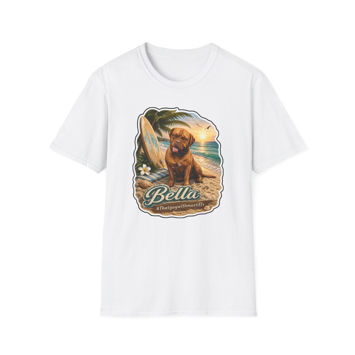 Bella Surfside Sweetheart Tee β Official That Guy With Mastiffs Merch