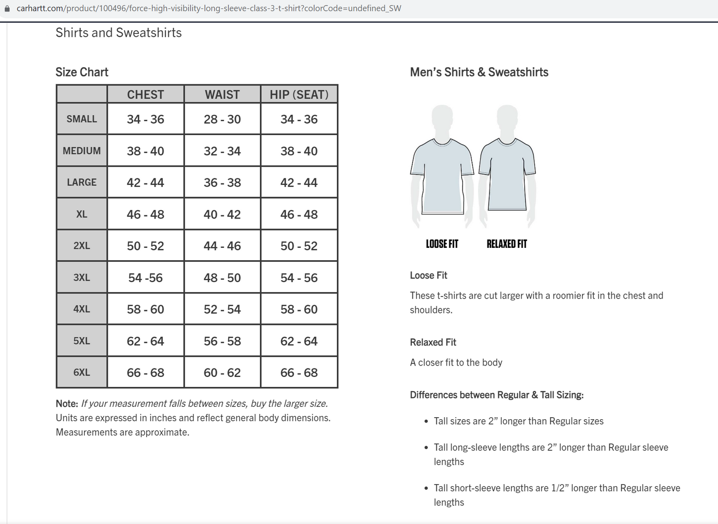 Custom Carhartt Work Shirts - Force High-Visibility Long Sleeve Class 3 Shirt Blue Collar - 7 Designs