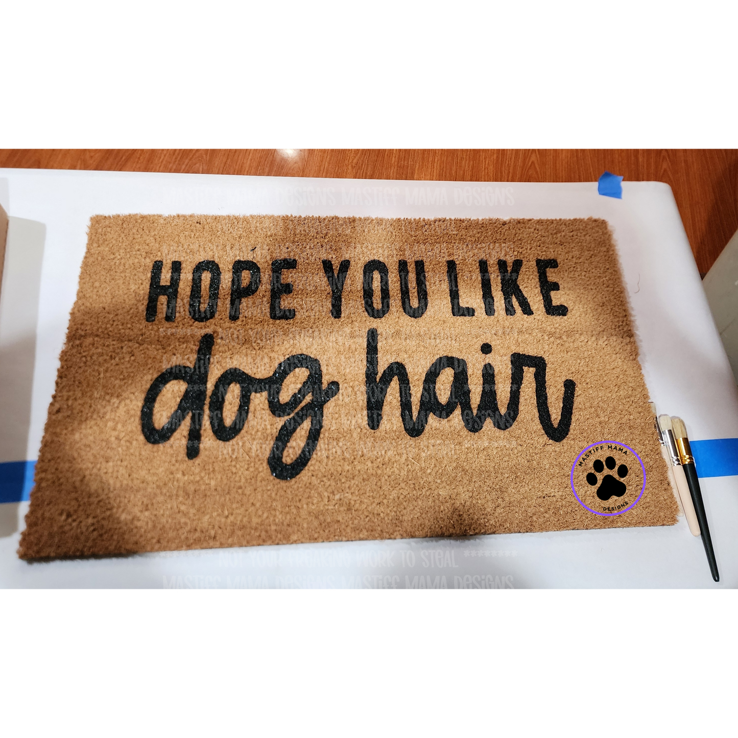 Hope You Like Dog Hair Doormat