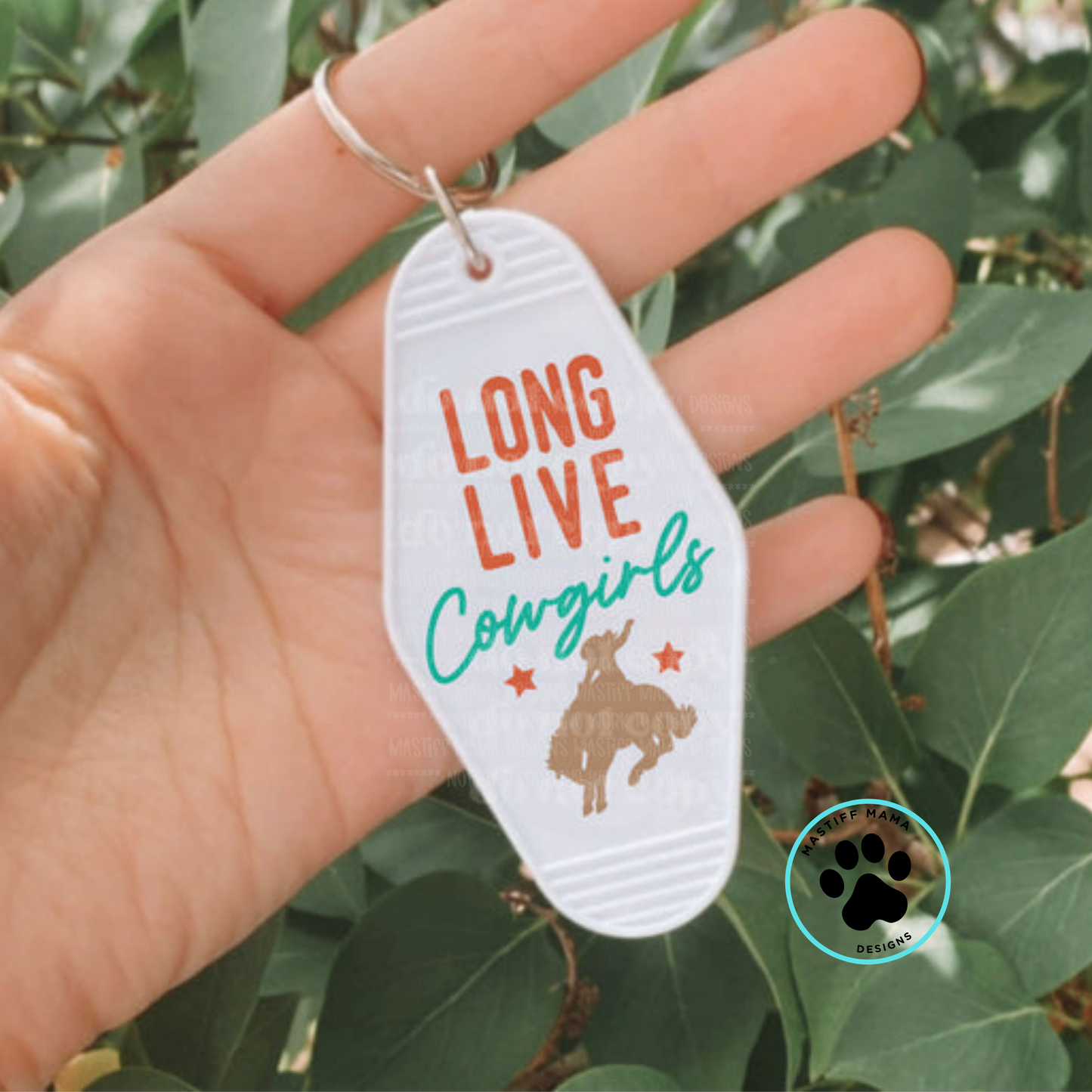 Long Live Cowgirls Motel Keychain - Limited Quantities