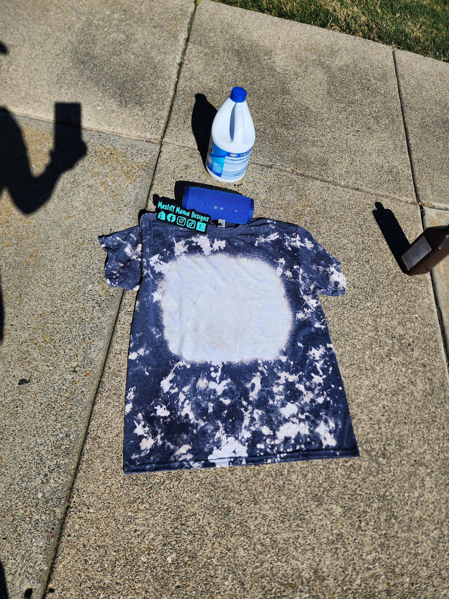 Custom Photo Wind Chasers Bleached T-Shirts for Gayleen T. - See description for customization box