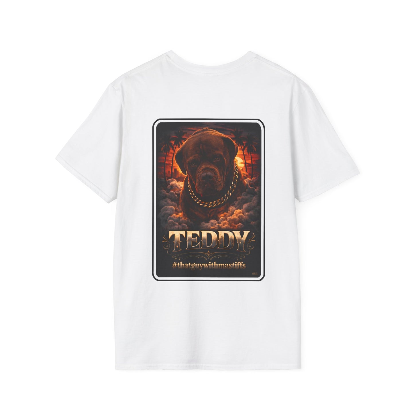 Teddy Boss Mode Sunset Tee – Official That Guy With Mastiffs Merch