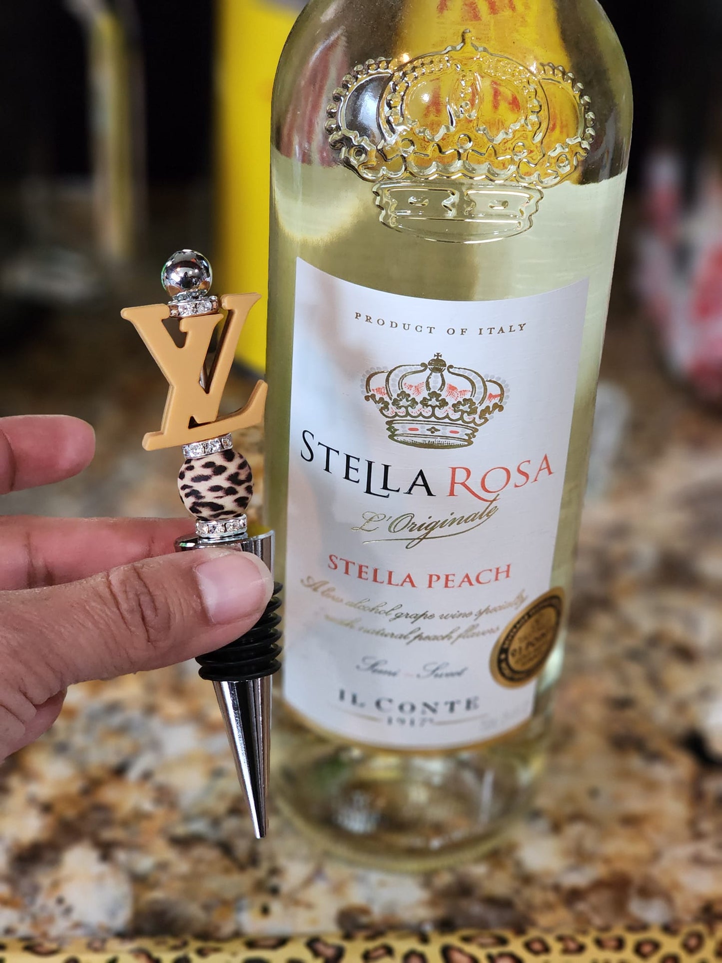 Custom Made Wine Stoppers- ONLY 1 of each AVAILABLE - writing pen has its own listing