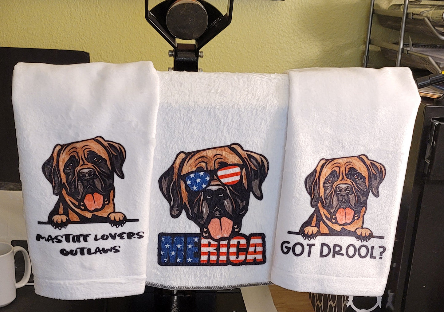 Large Dog Drool Rags - 16" x 25" Come in 1 or 3 packs