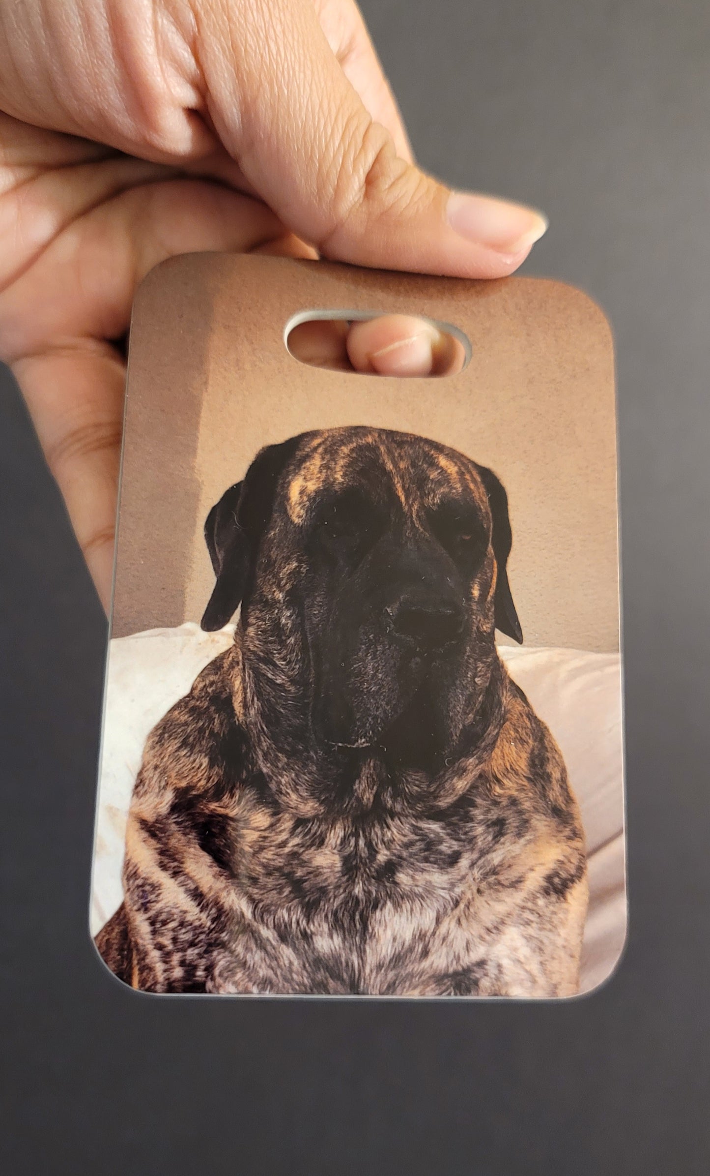 Custom Photo Luggage Tag