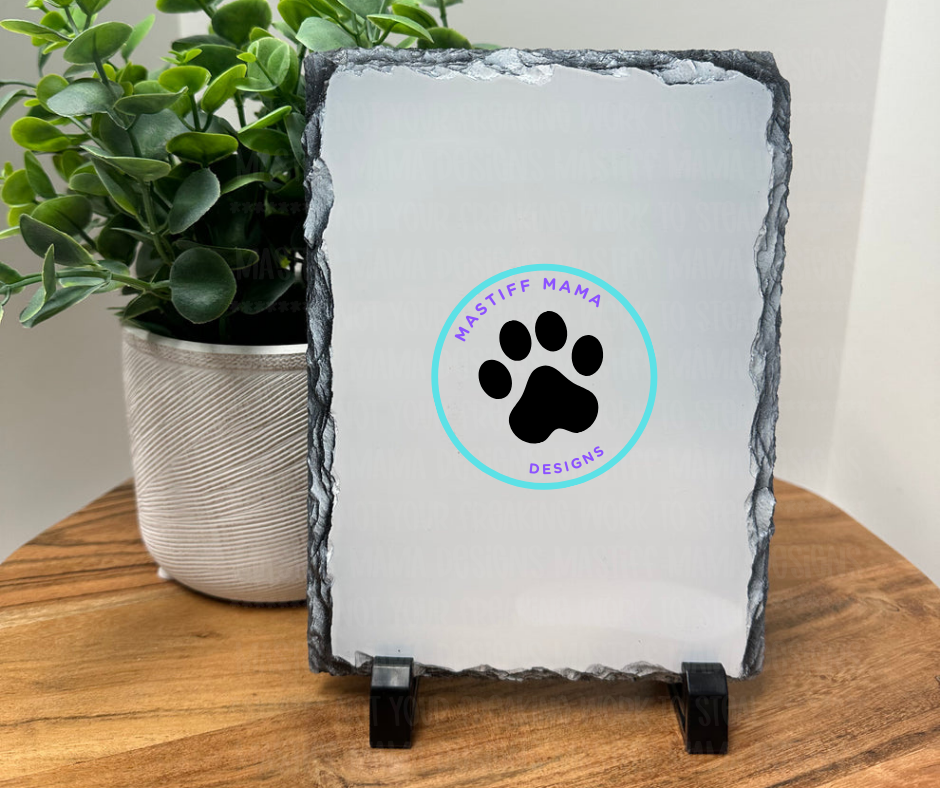 Custom Rock Slate: 4 Shape Options ready to be customized- Limited Quantities of each