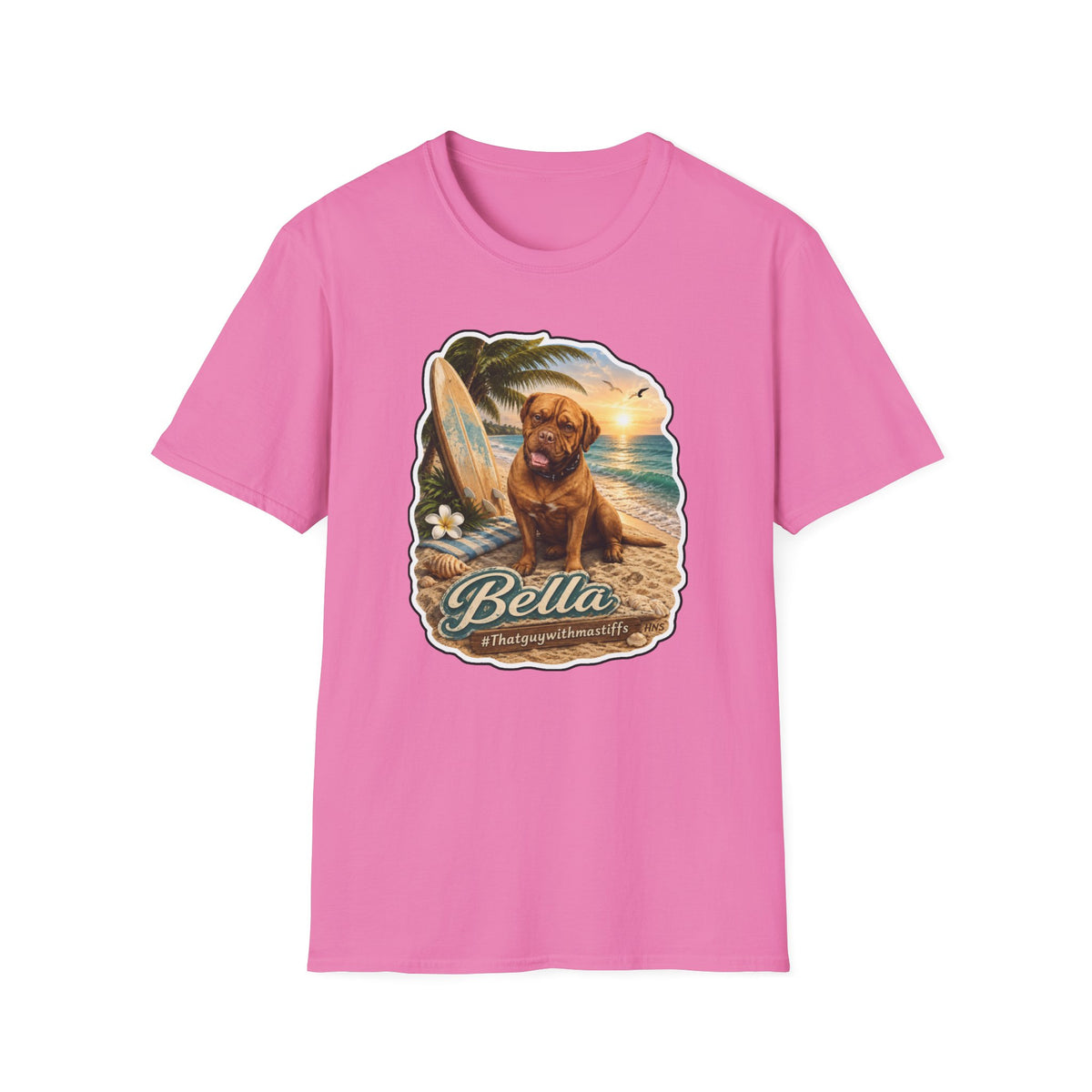 Bella Surfside Sweetheart Tee – Official That Guy With Mastiffs Merch