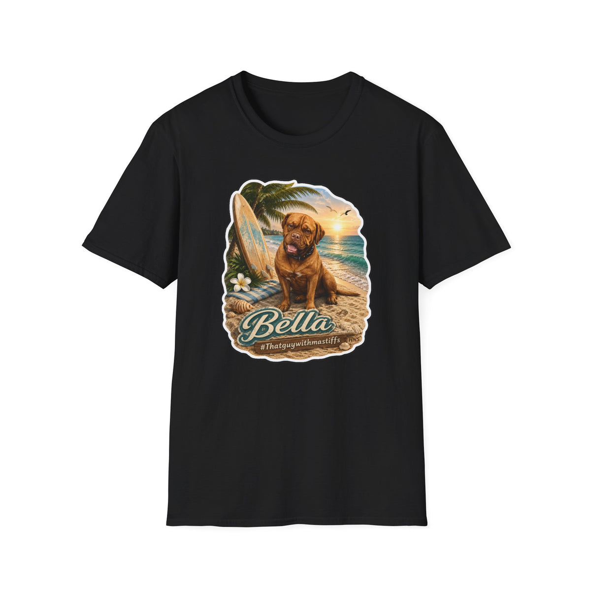 Bella Surfside Sweetheart Tee – Official That Guy With Mastiffs Merch