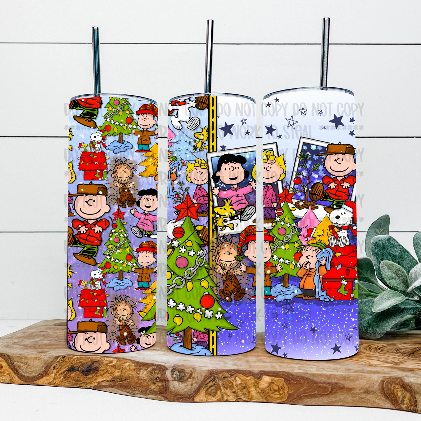Charlie B Christmas with friends 20 oz Skinny Tumbler - Limited Time Availability