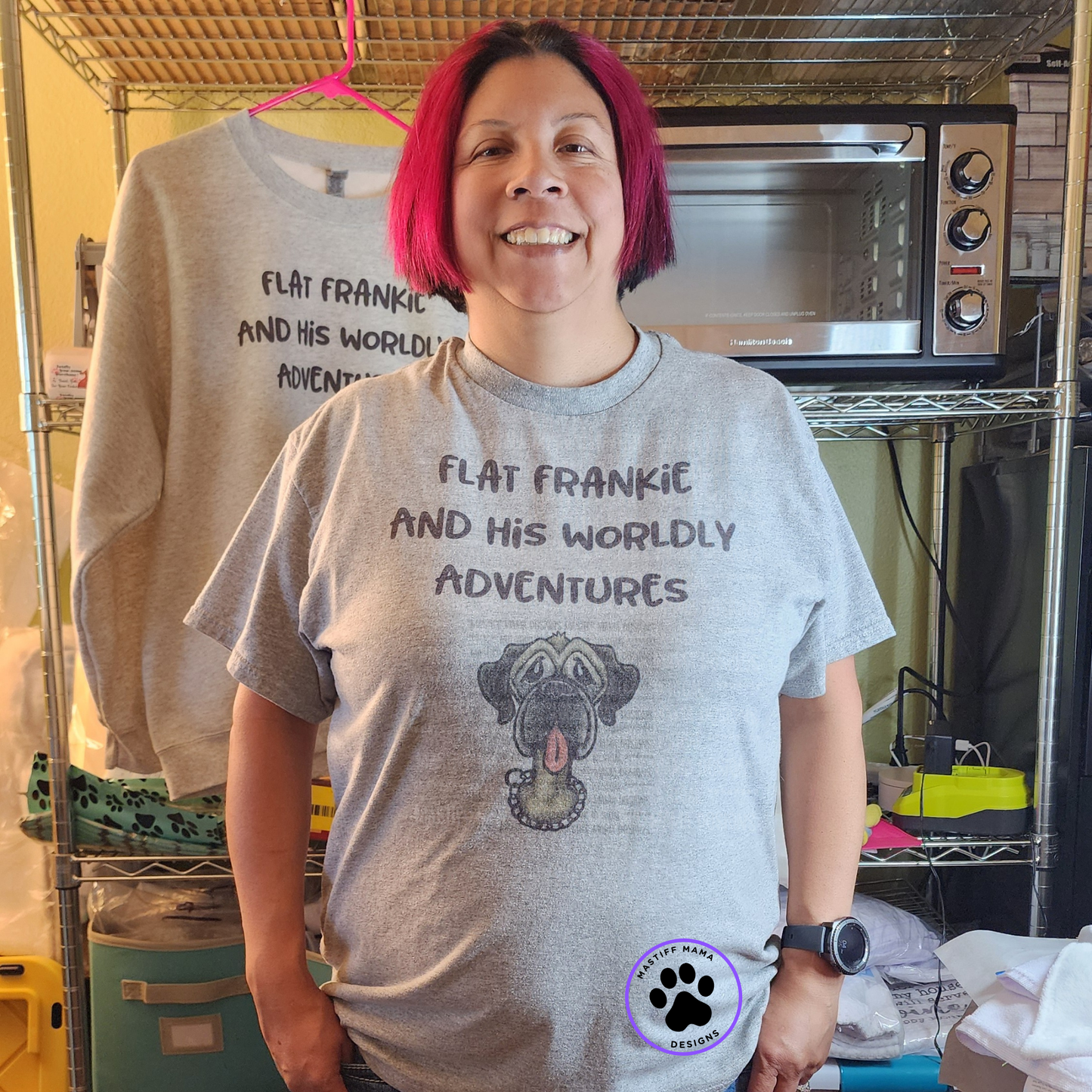 Custom Girls Weekend 2024 Shirt for KaDee C. Unisex Short Sleeve Shirt in Sport Gray