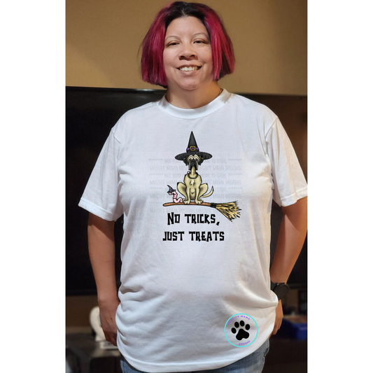 Flat Frankie Unisex Short Sleeve Shirt - 2 Design Options Worldly Adventures & Halloween Vibes with Ernie the Wormie - 2 Shirt Color Options - Use Drop Down Menu Full Color