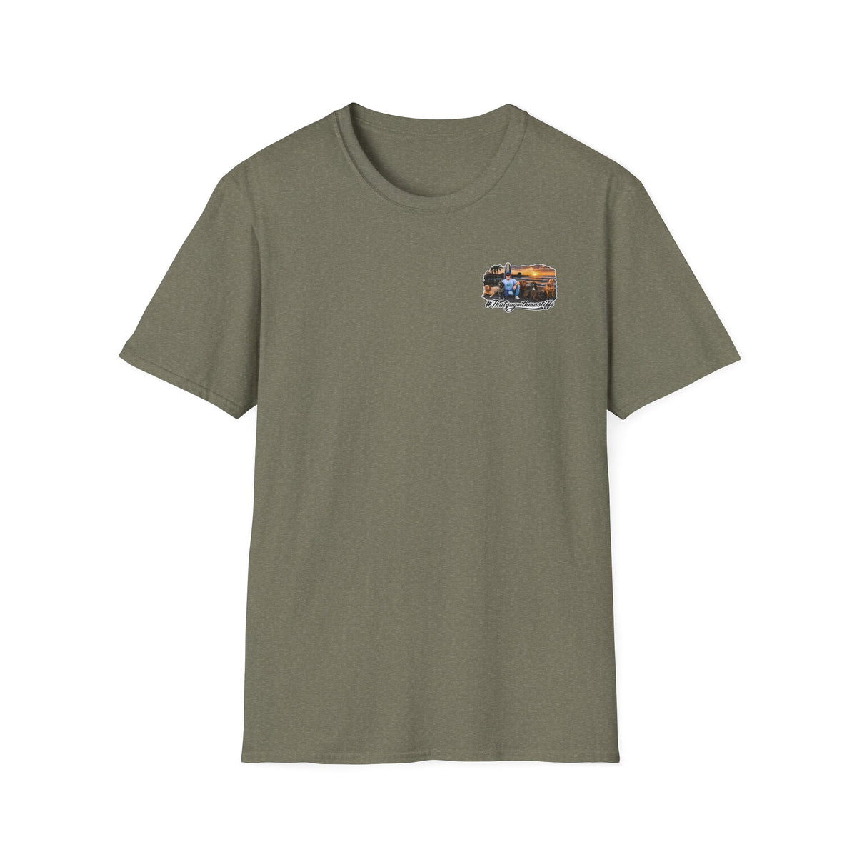 Teddy’s Beach Bum Era Unisex Tee – Official That Guy With Mastiffs Merch