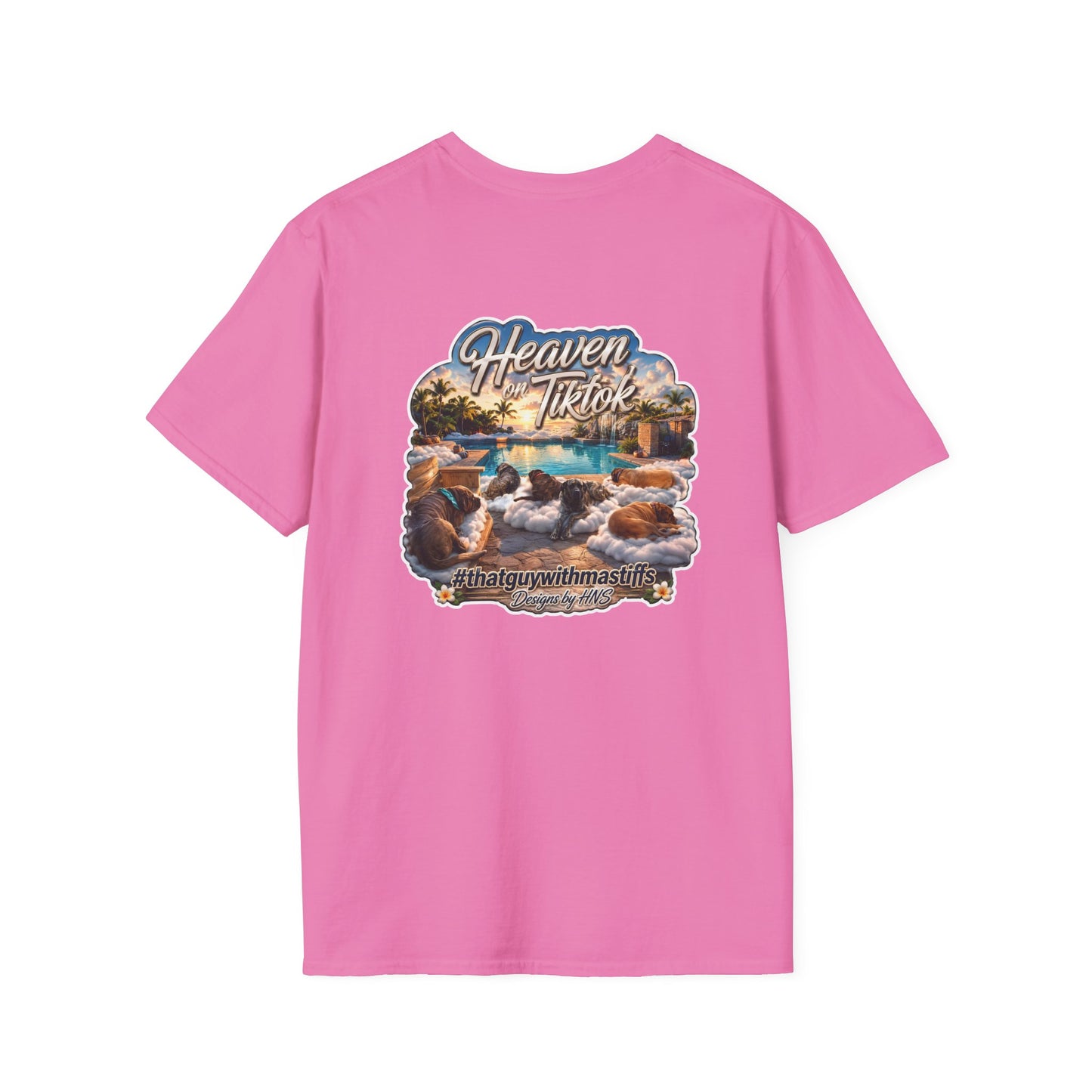 Heaven On TikTok Poolside Crew Unisex Tee – Official That Guy With Mastiffs Merch