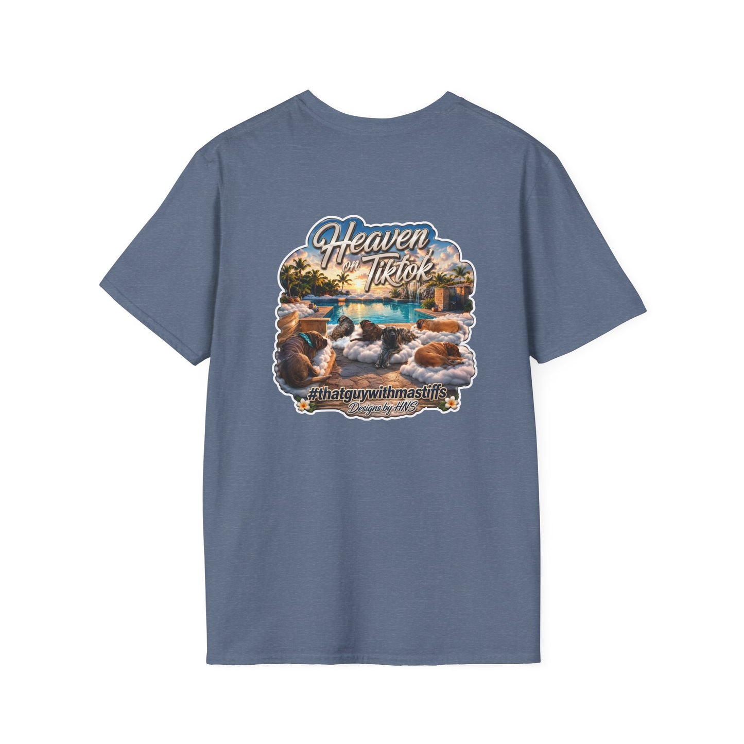 Heaven On TikTok Poolside Crew Unisex Tee – Official That Guy With Mastiffs Merch