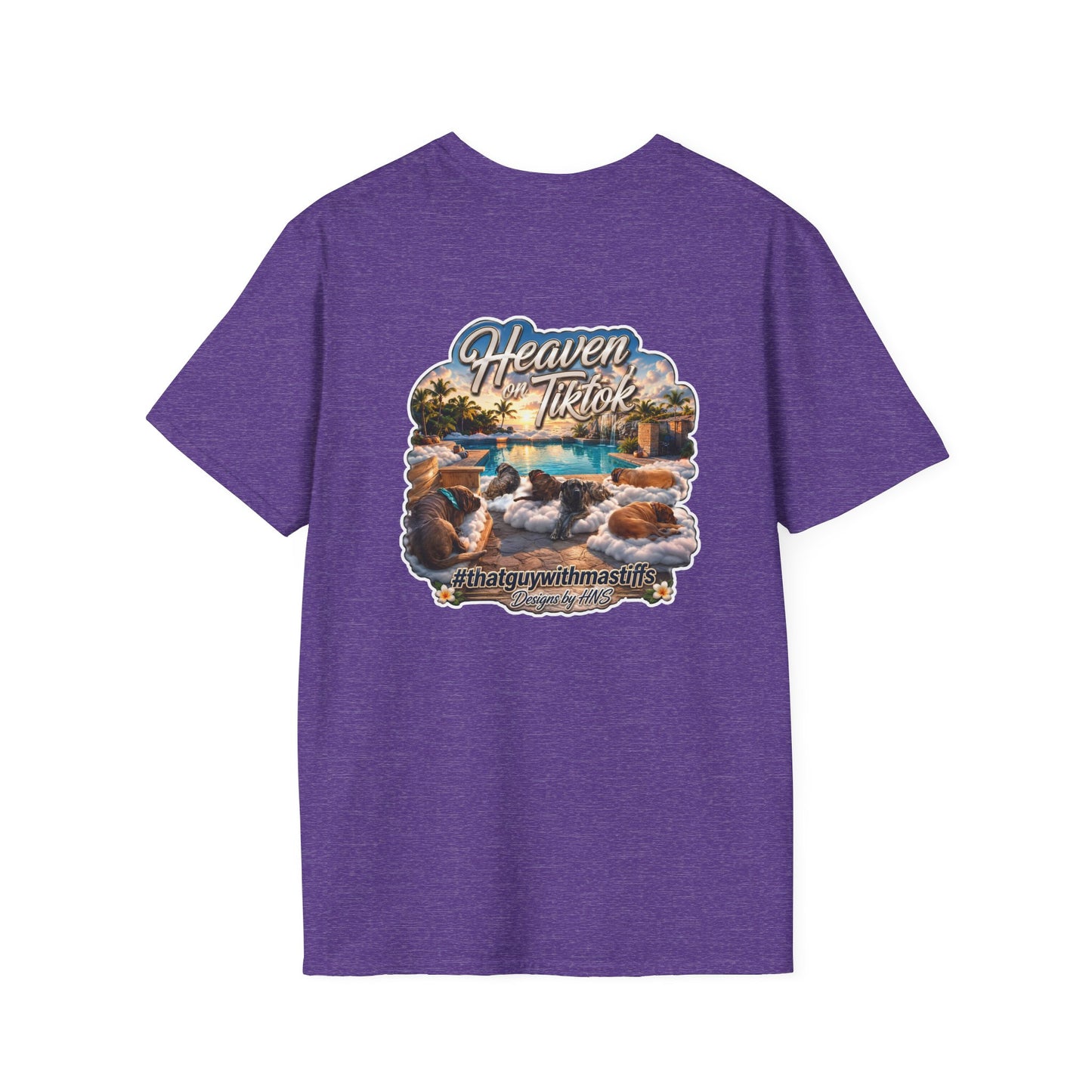 Heaven On TikTok Poolside Crew Unisex Tee – Official That Guy With Mastiffs Merch