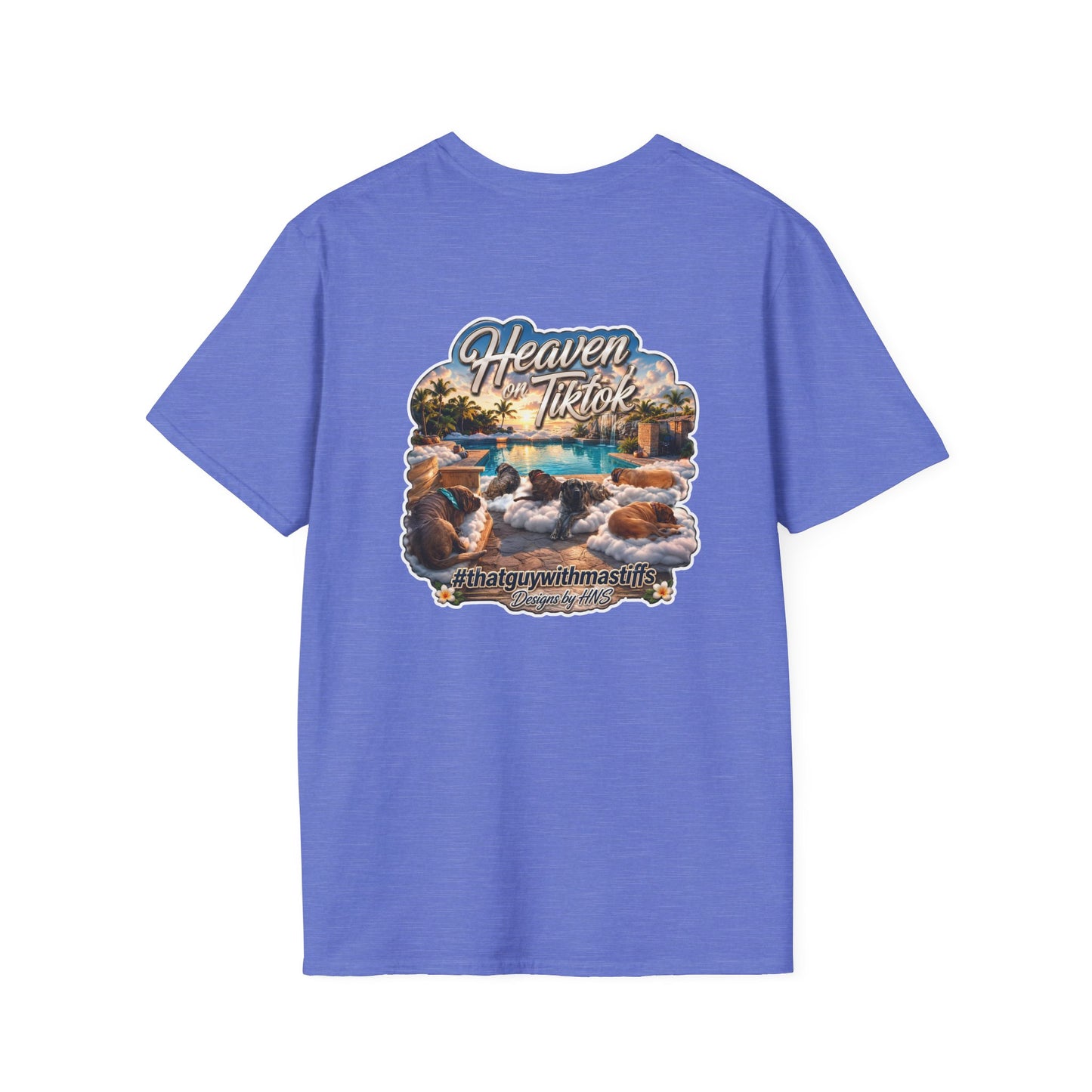 Heaven On TikTok Poolside Crew Unisex Tee – Official That Guy With Mastiffs Merch
