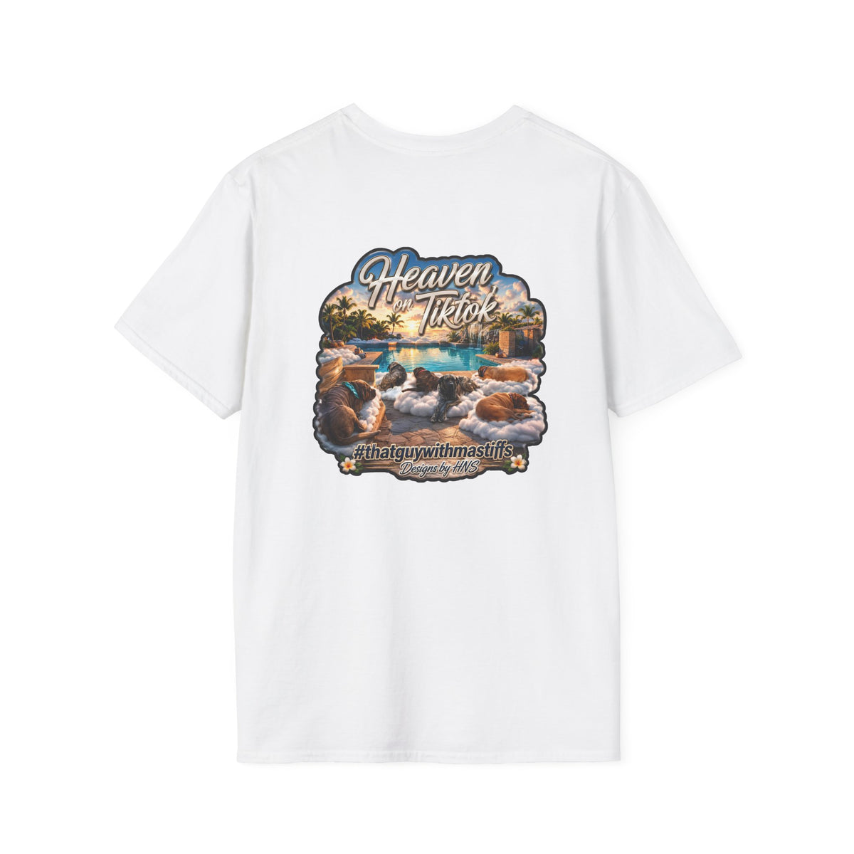 Heaven On TikTok Poolside Crew Unisex Tee – Official That Guy With Mastiffs Merch