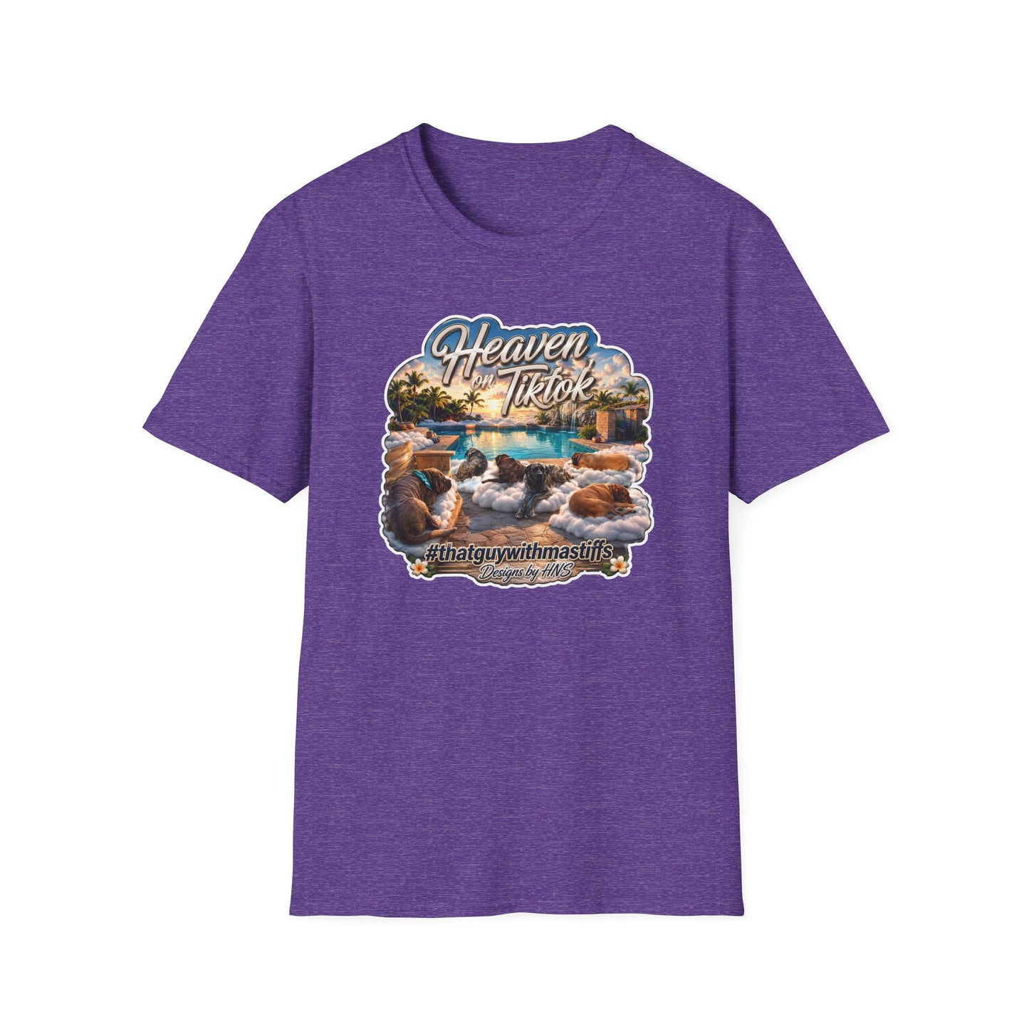 Heaven On TikTok Poolside Crew Unisex Tee – Official That Guy With Mastiffs Merch