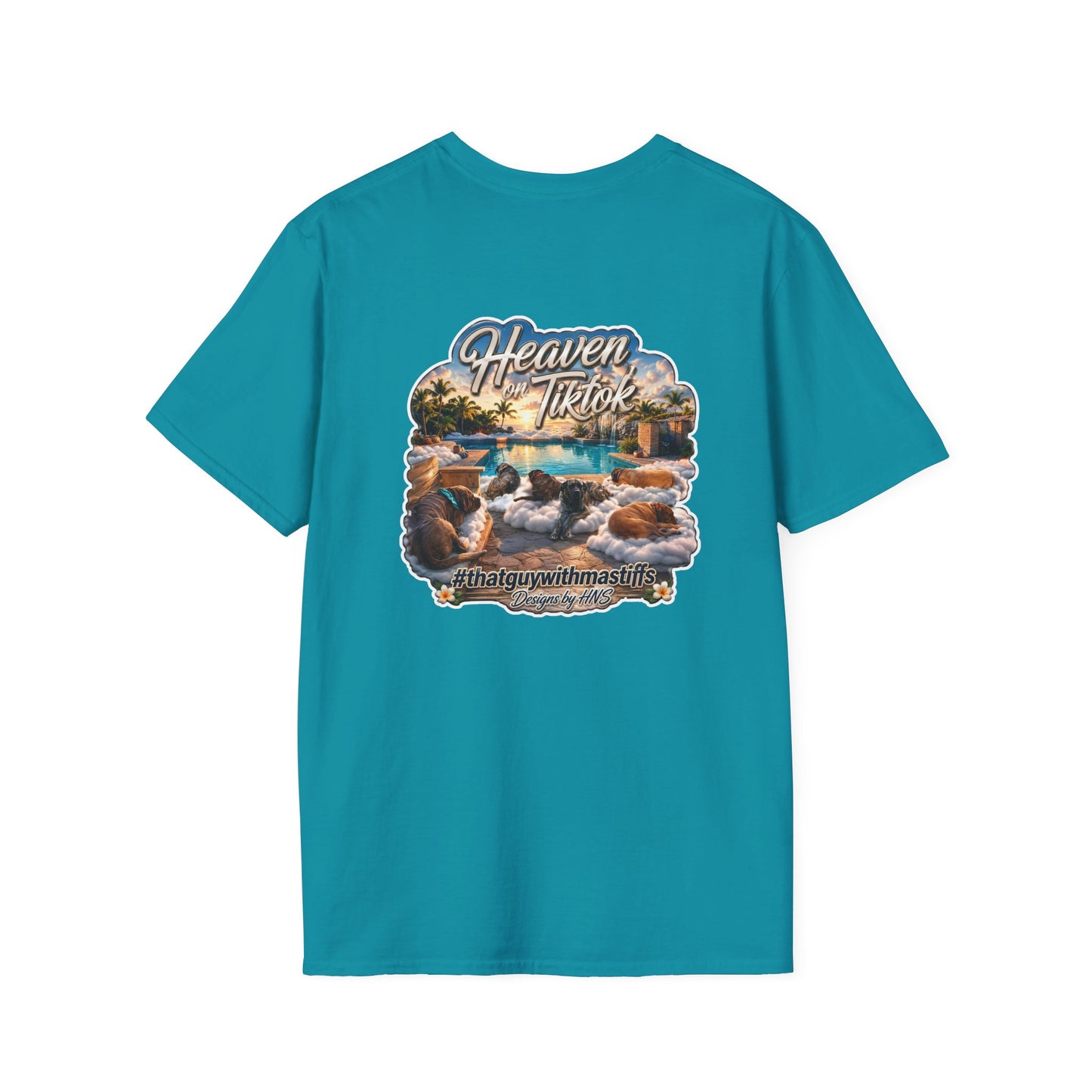 Heaven On TikTok Poolside Crew Unisex Tee – Official That Guy With Mastiffs Merch