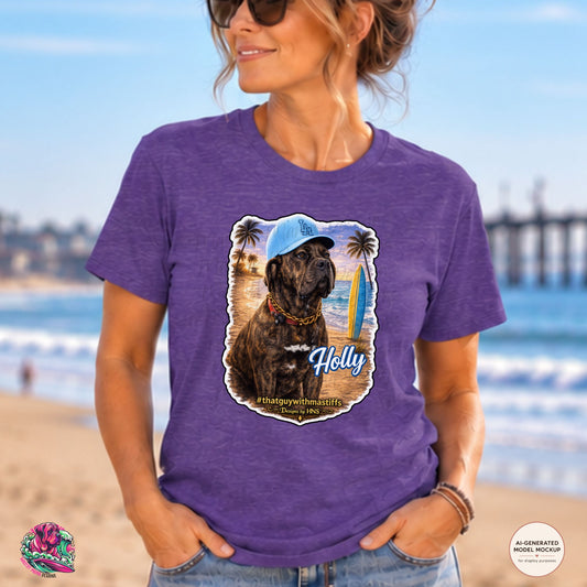 Holly California Beach MVP Unisex Tee – Official That Guy With Mastiffs Merch