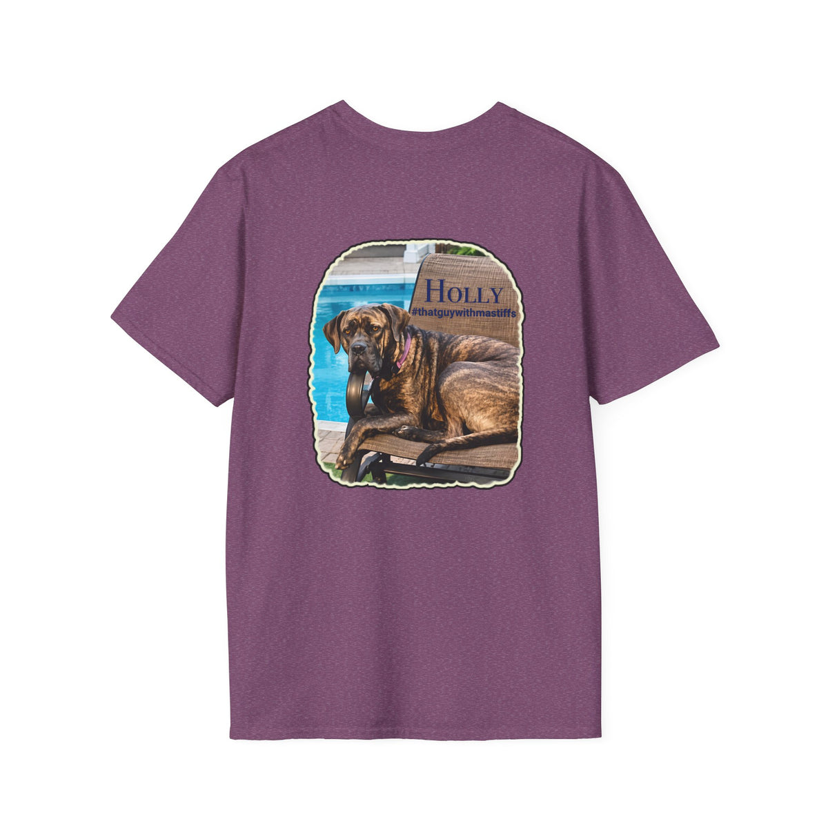 Holly Poolside Queen Unisex Tee – Official That Guy With Mastiffs Merch