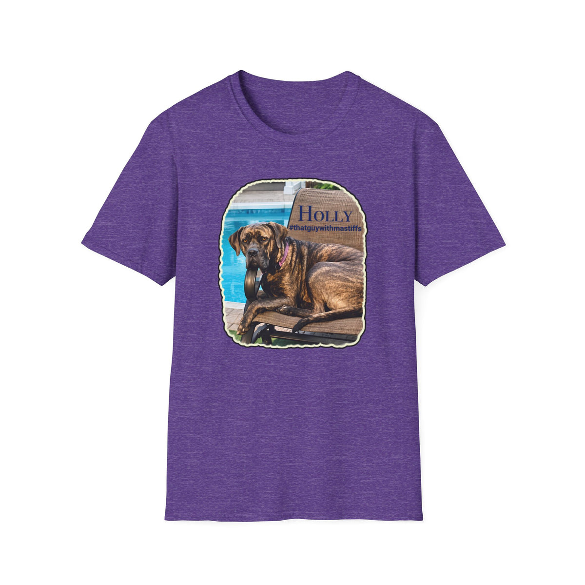 Holly Poolside Queen Unisex Tee – Official That Guy With Mastiffs Merch