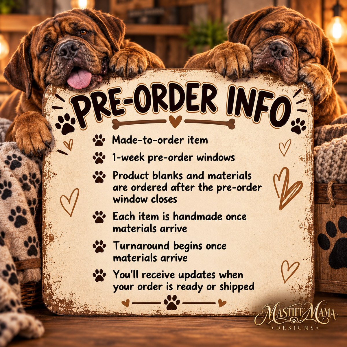 That Guy With Mastiffs Mousepad – Official Merch | Choose Your Design