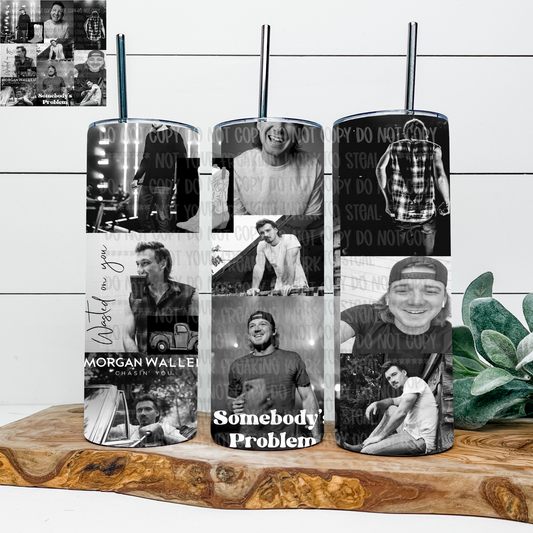 MW Tour Pictures 20 oz Skinny Tumbler - 2 Design Color Options Limited Availability