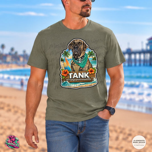Tank Beach Boss Era Unisex Tee – Official That Guy With Mastiffs Merch