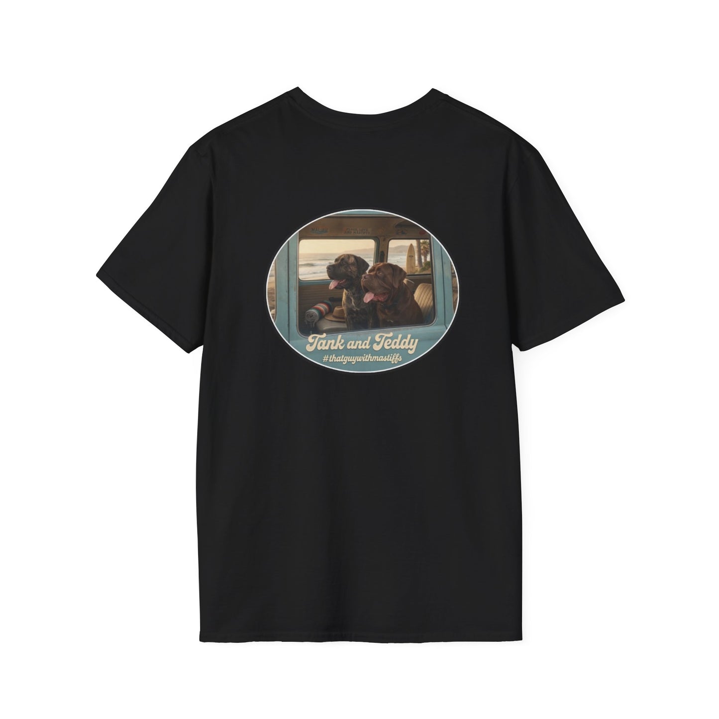 Tank & Teddy Road Trip Era Unisex Tee – Official That Guy With Mastiffs Merch