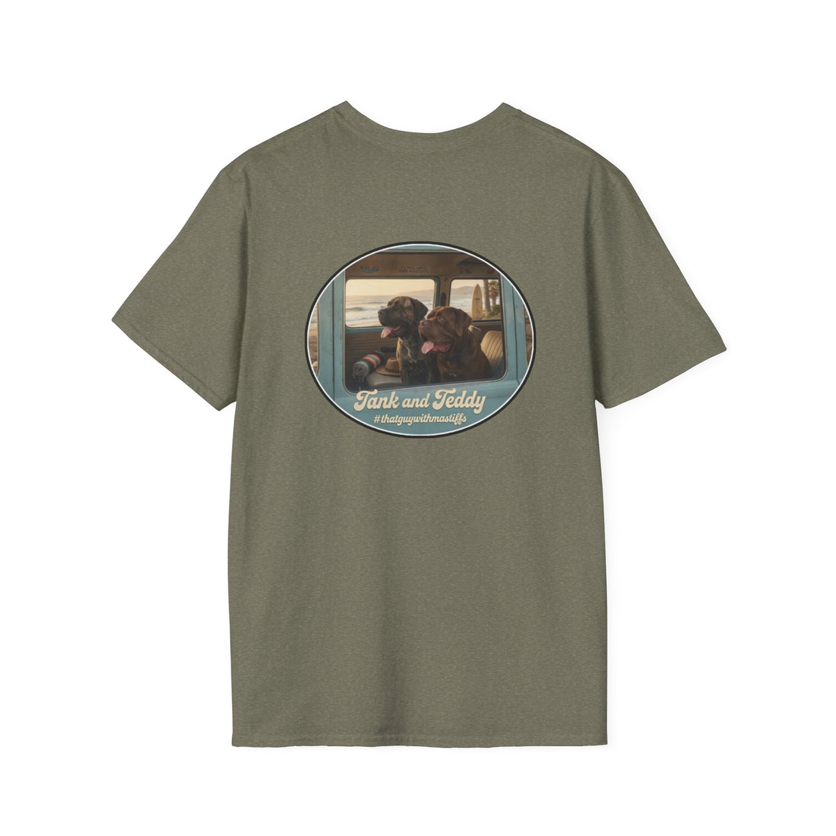 Tank & Teddy Road Trip Era Unisex Tee – Official That Guy With Mastiffs Merch