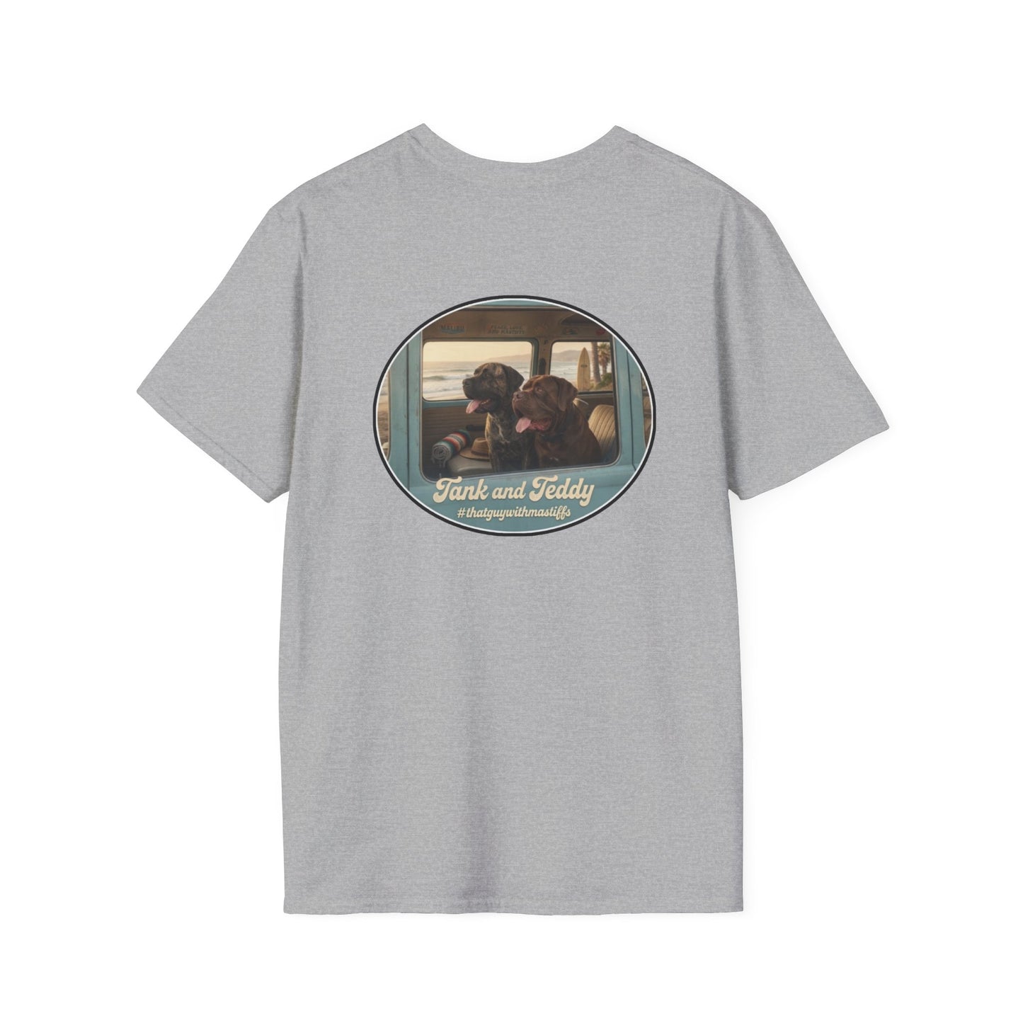 Tank & Teddy Road Trip Era Unisex Tee – Official That Guy With Mastiffs Merch