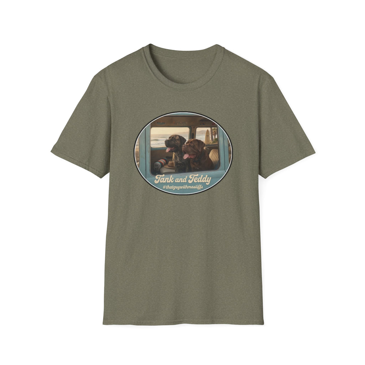 Tank & Teddy Road Trip Era Unisex Tee – Official That Guy With Mastiffs Merch