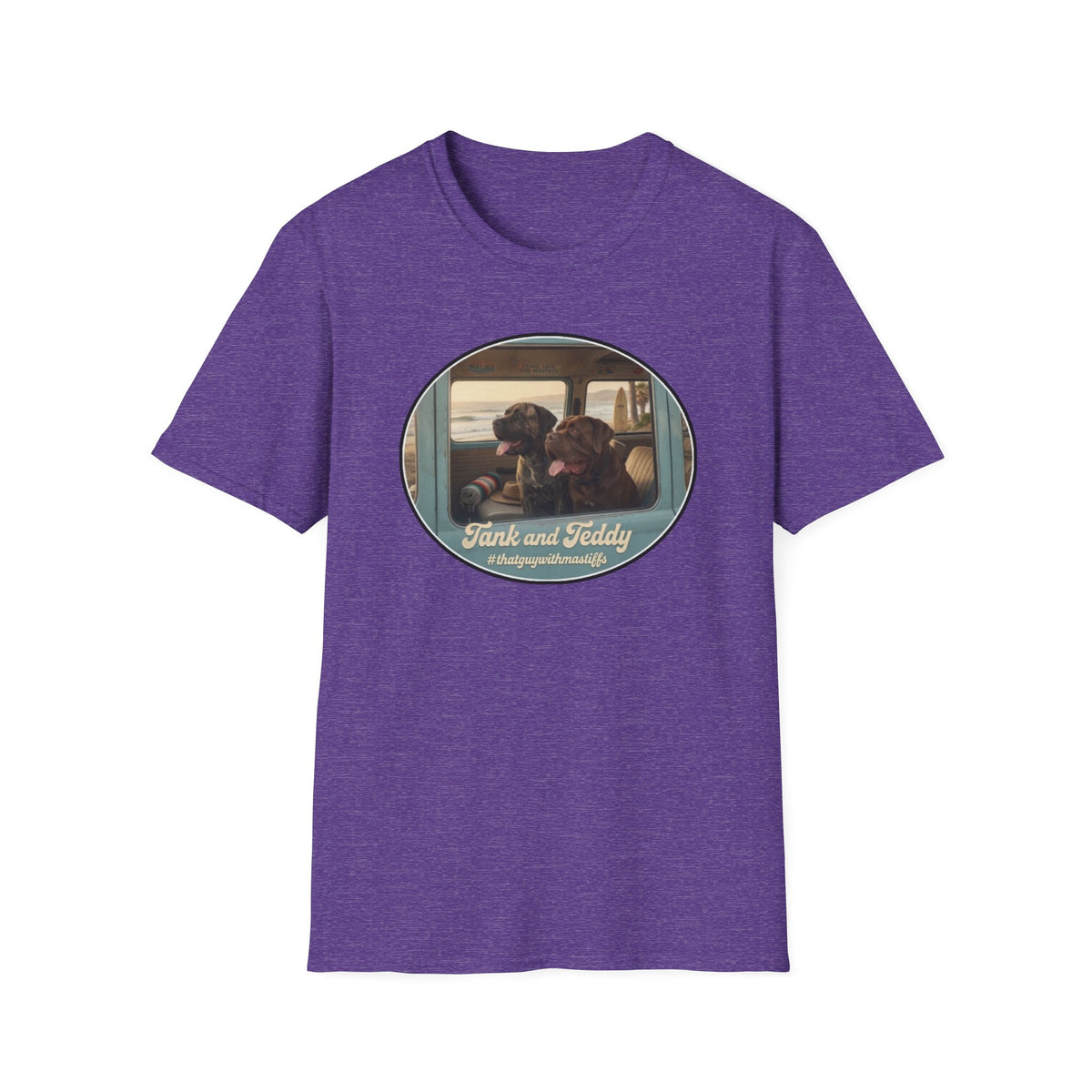 Tank & Teddy Road Trip Era Unisex Tee – Official That Guy With Mastiffs Merch