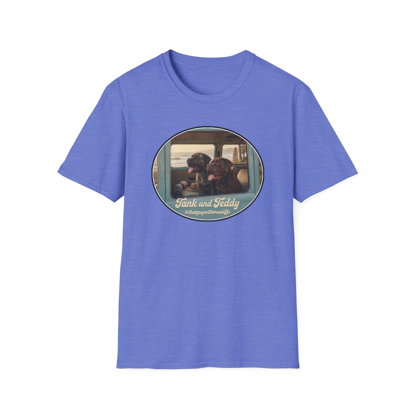 Tank & Teddy Road Trip Era Unisex Tee – Official That Guy With Mastiffs Merch
