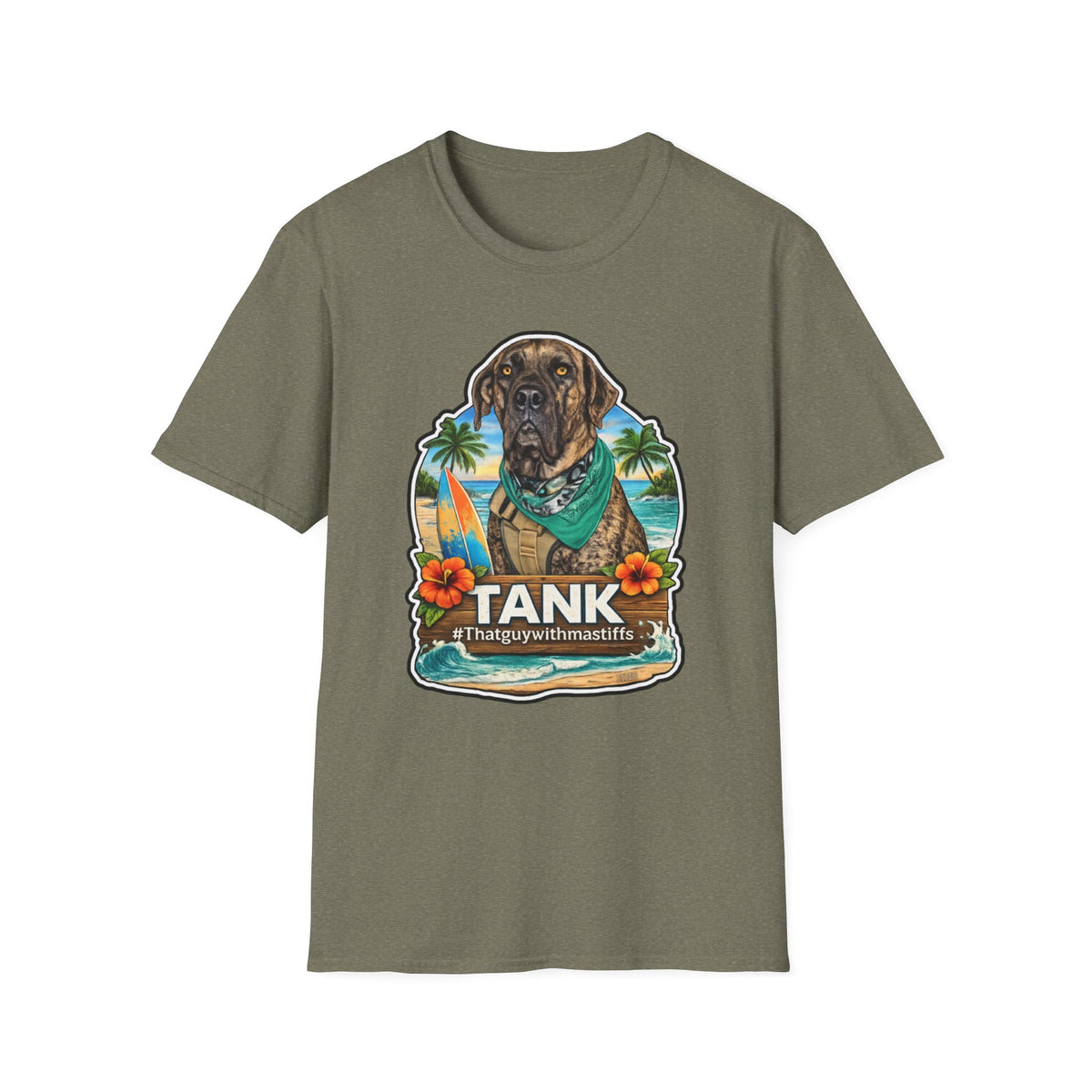 Tank Beach Boss Era Tee – Official That Guy With Mastiffs Merch