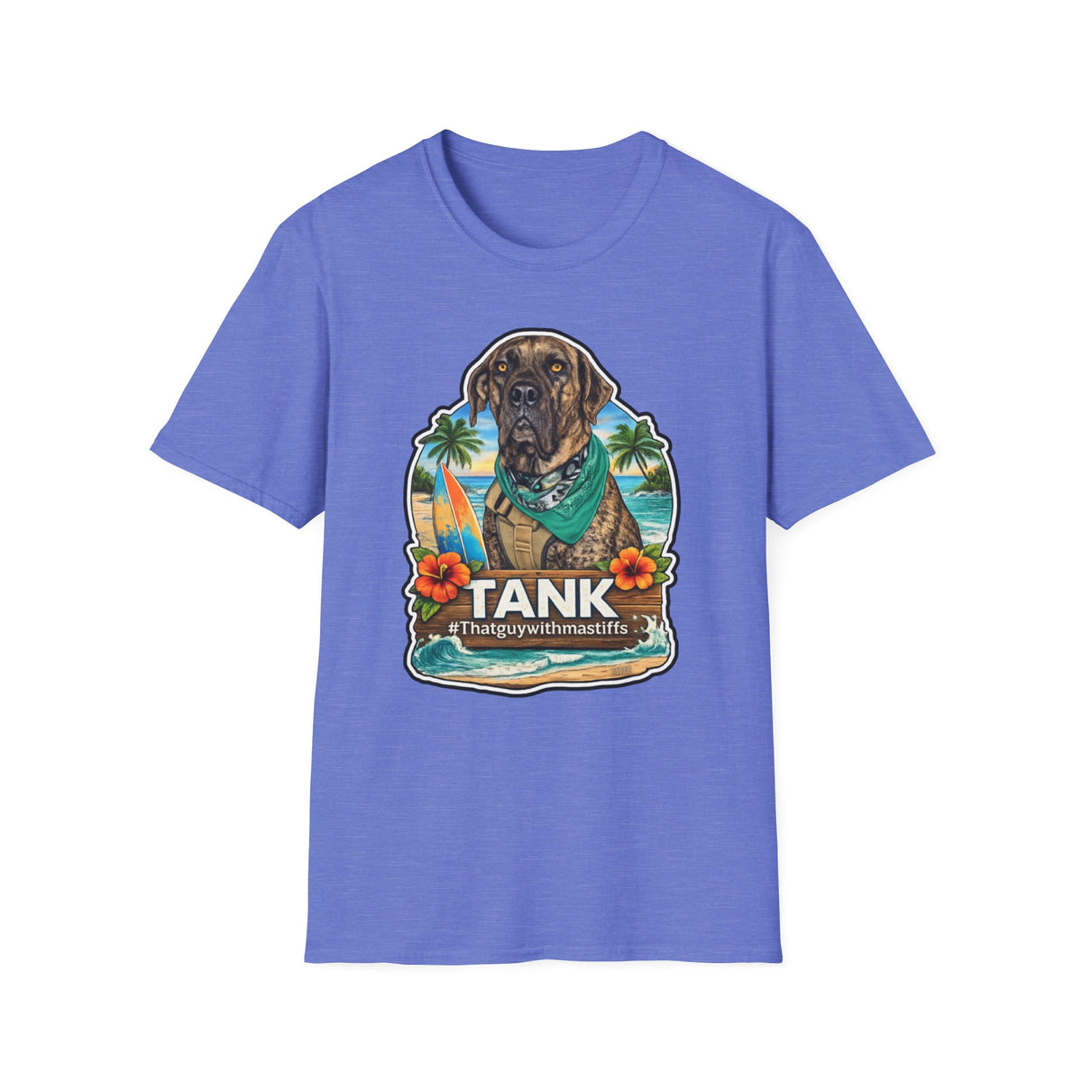 Tank Beach Boss Era Tee – Official That Guy With Mastiffs Merch