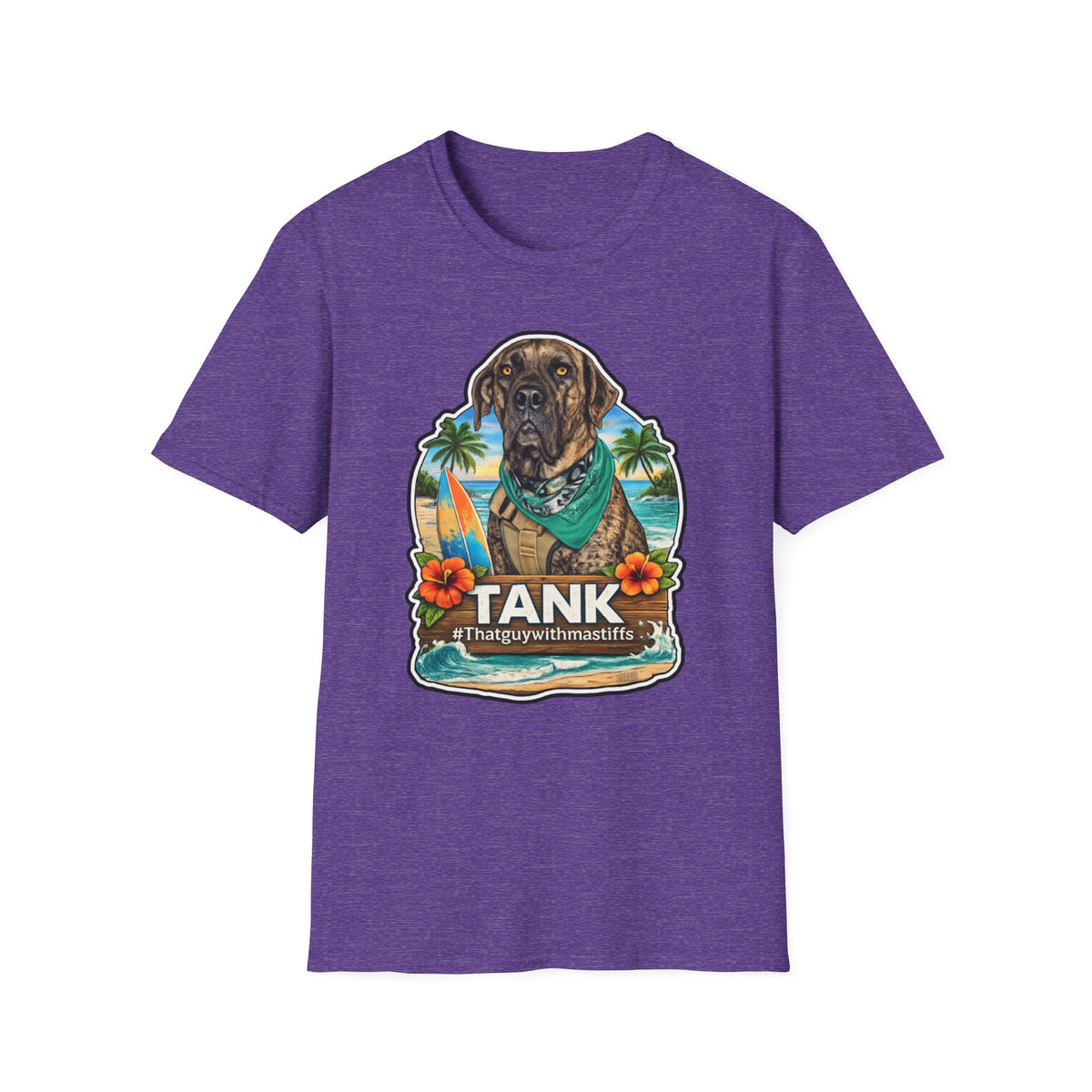 Tank Beach Boss Era Tee – Official That Guy With Mastiffs Merch