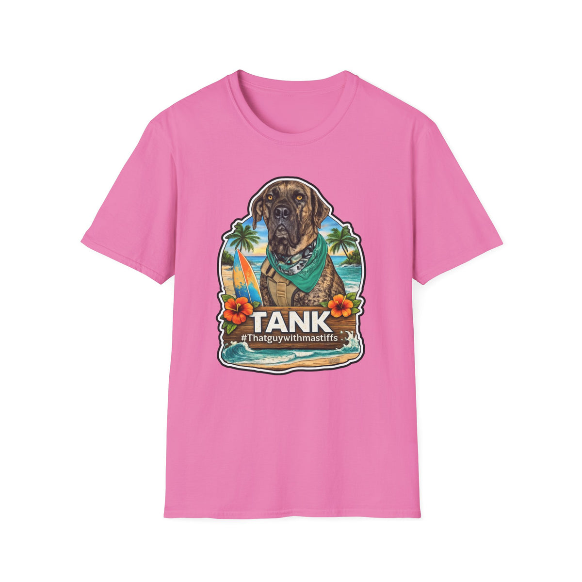 Tank Beach Boss Era Tee – Official That Guy With Mastiffs Merch