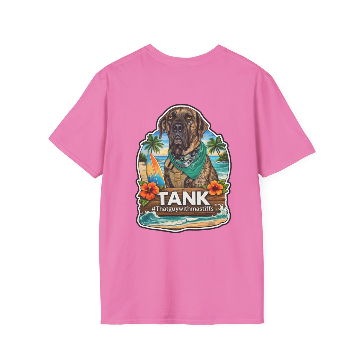 Tank Surfboard Swagger Unisex Tee – Official That Guy With Mastiffs Merch