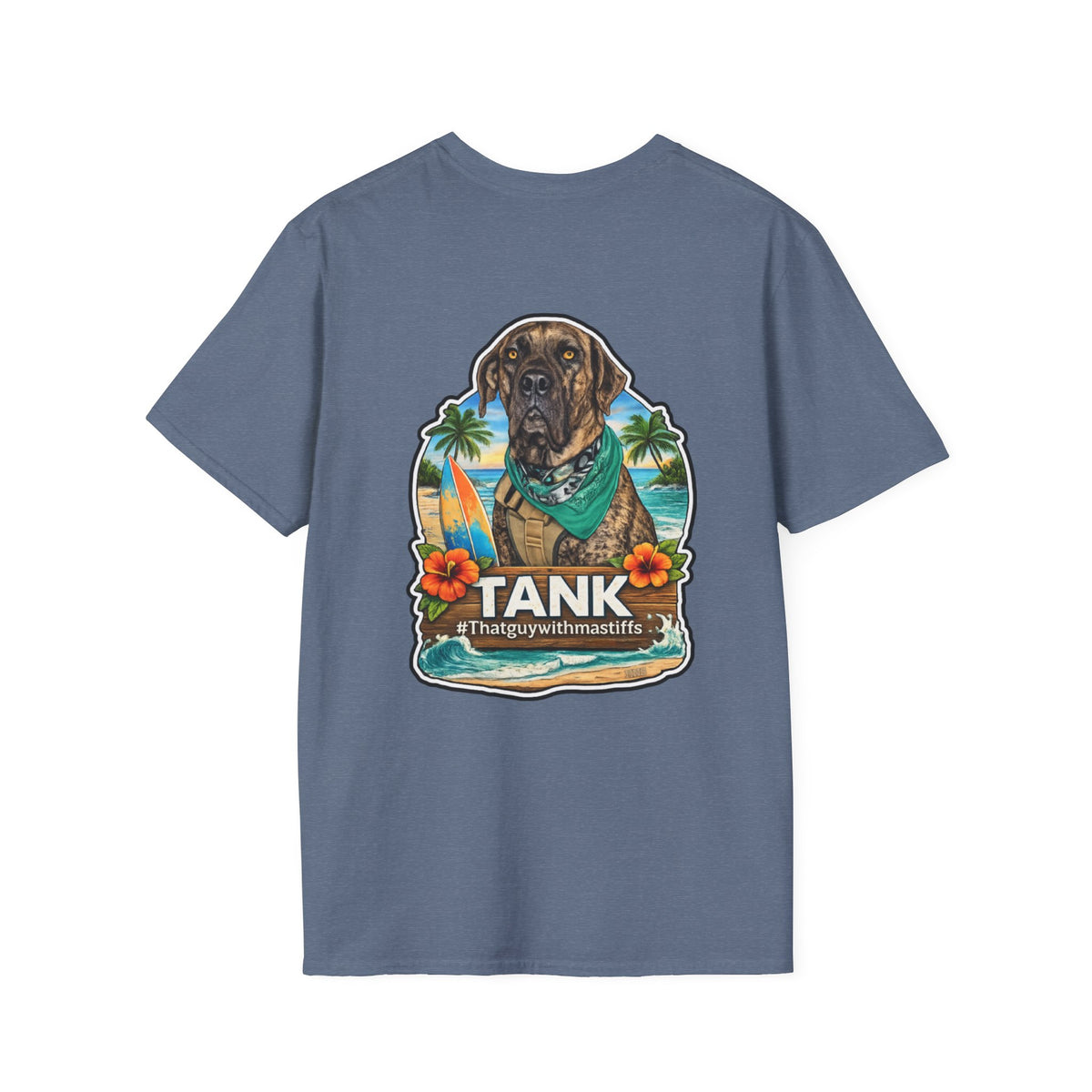 Tank Surfboard Swagger Unisex Tee – Official That Guy With Mastiffs Merch