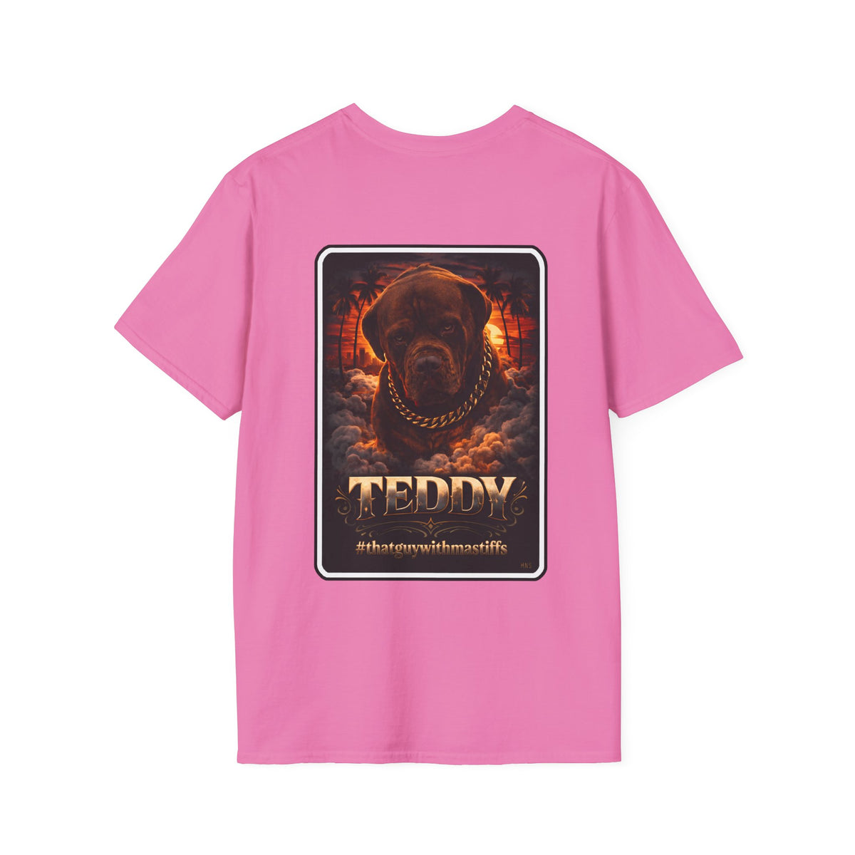 Teddy Boss Mode Sunset Tee – Official That Guy With Mastiffs Merch