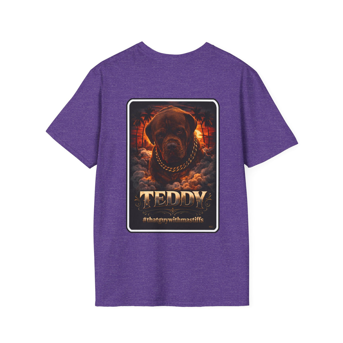 Teddy Boss Mode Sunset Tee – Official That Guy With Mastiffs Merch