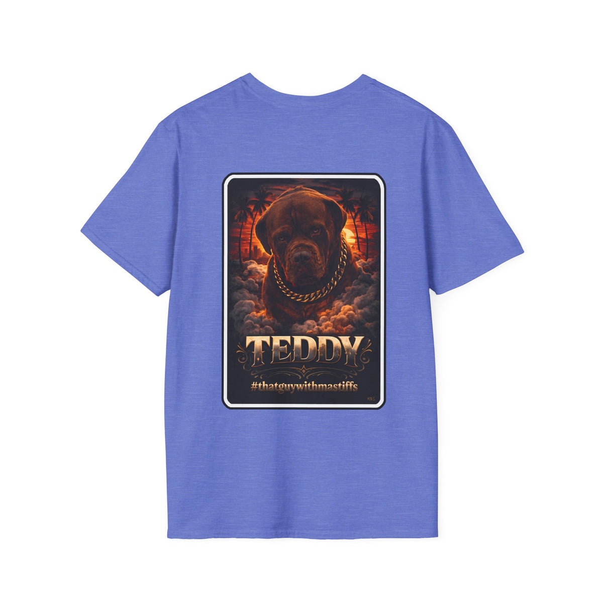 Teddy Boss Mode Sunset Tee – Official That Guy With Mastiffs Merch