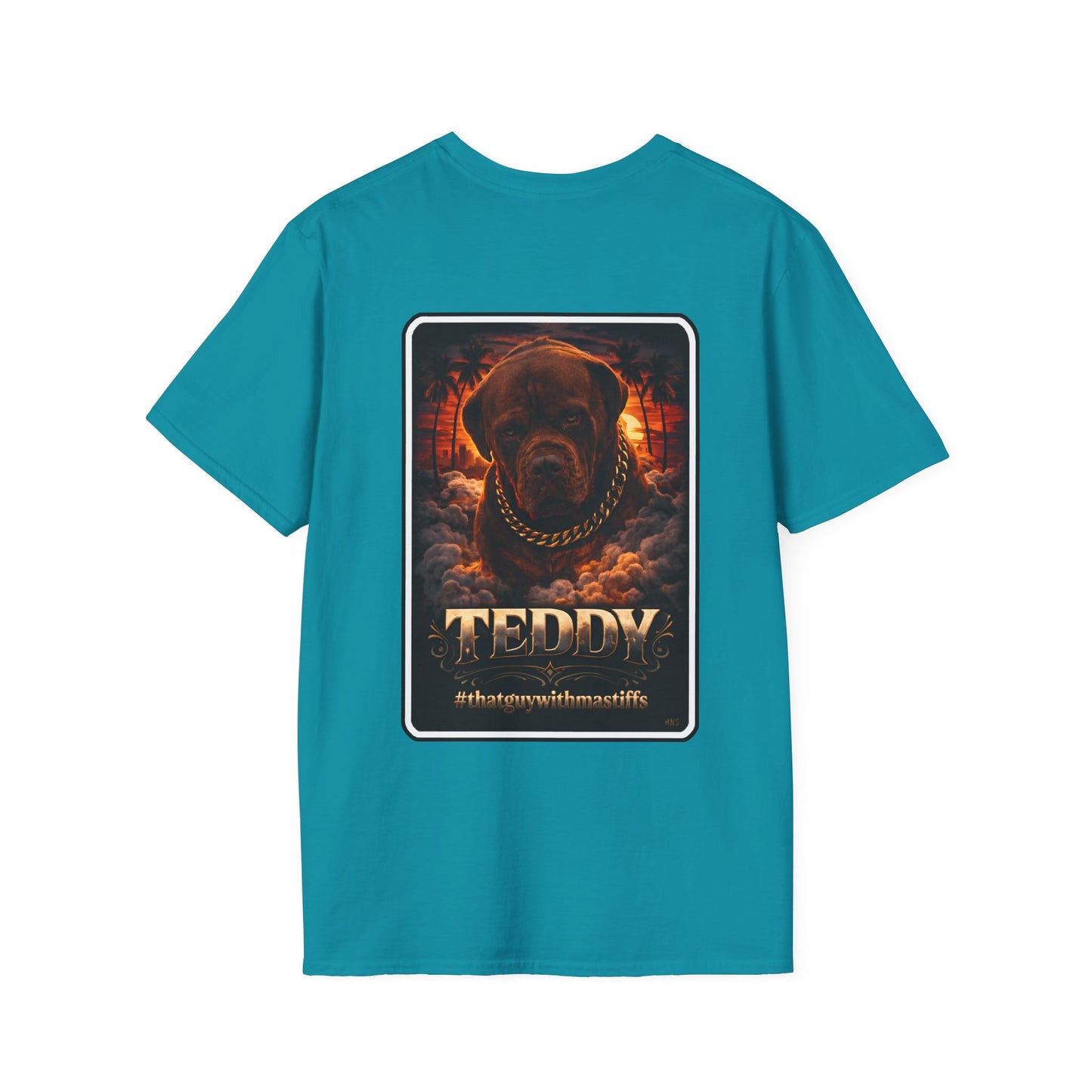 Teddy Boss Mode Sunset Tee – Official That Guy With Mastiffs Merch