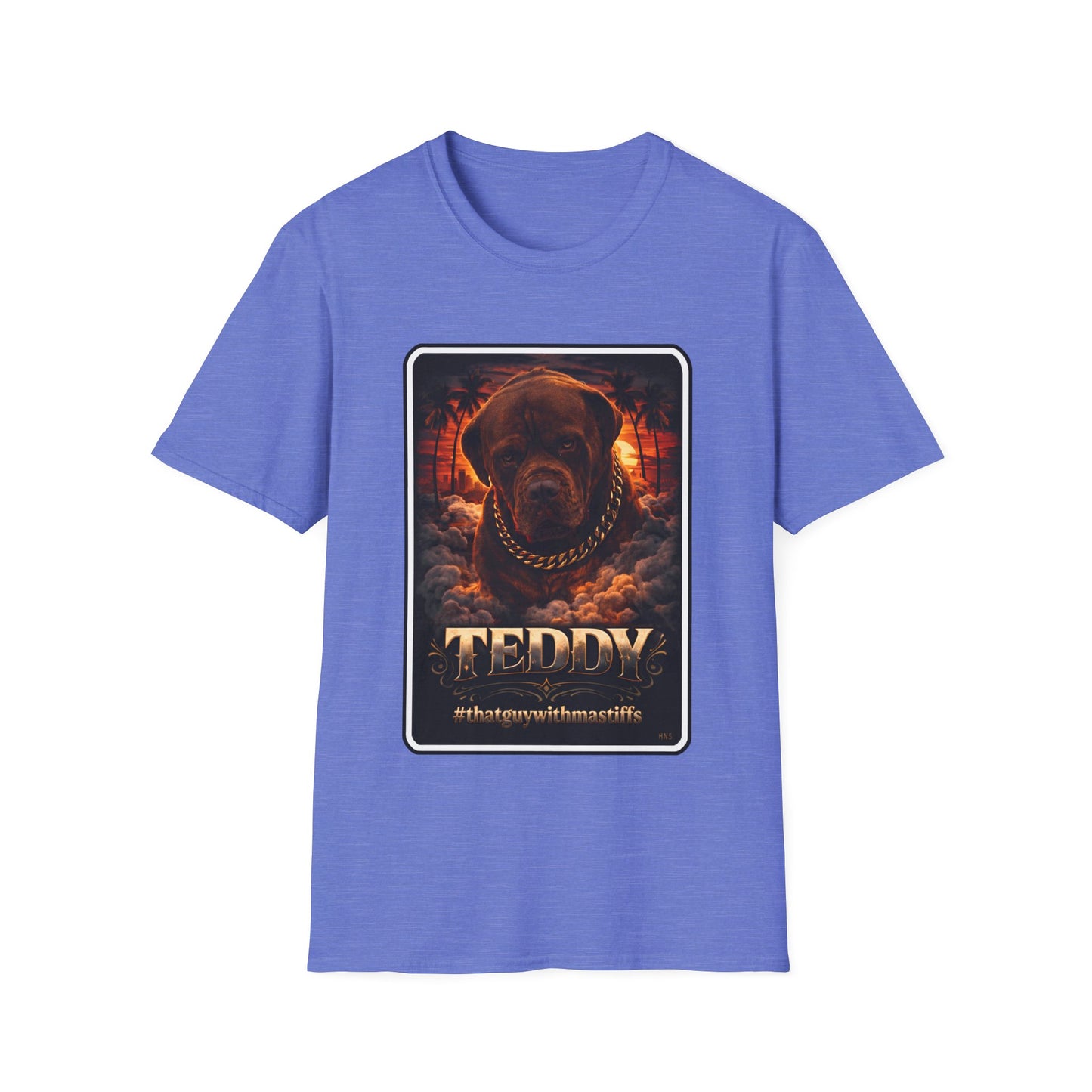 Teddy Boss Mode Sunset Tee – Official That Guy With Mastiffs Merch