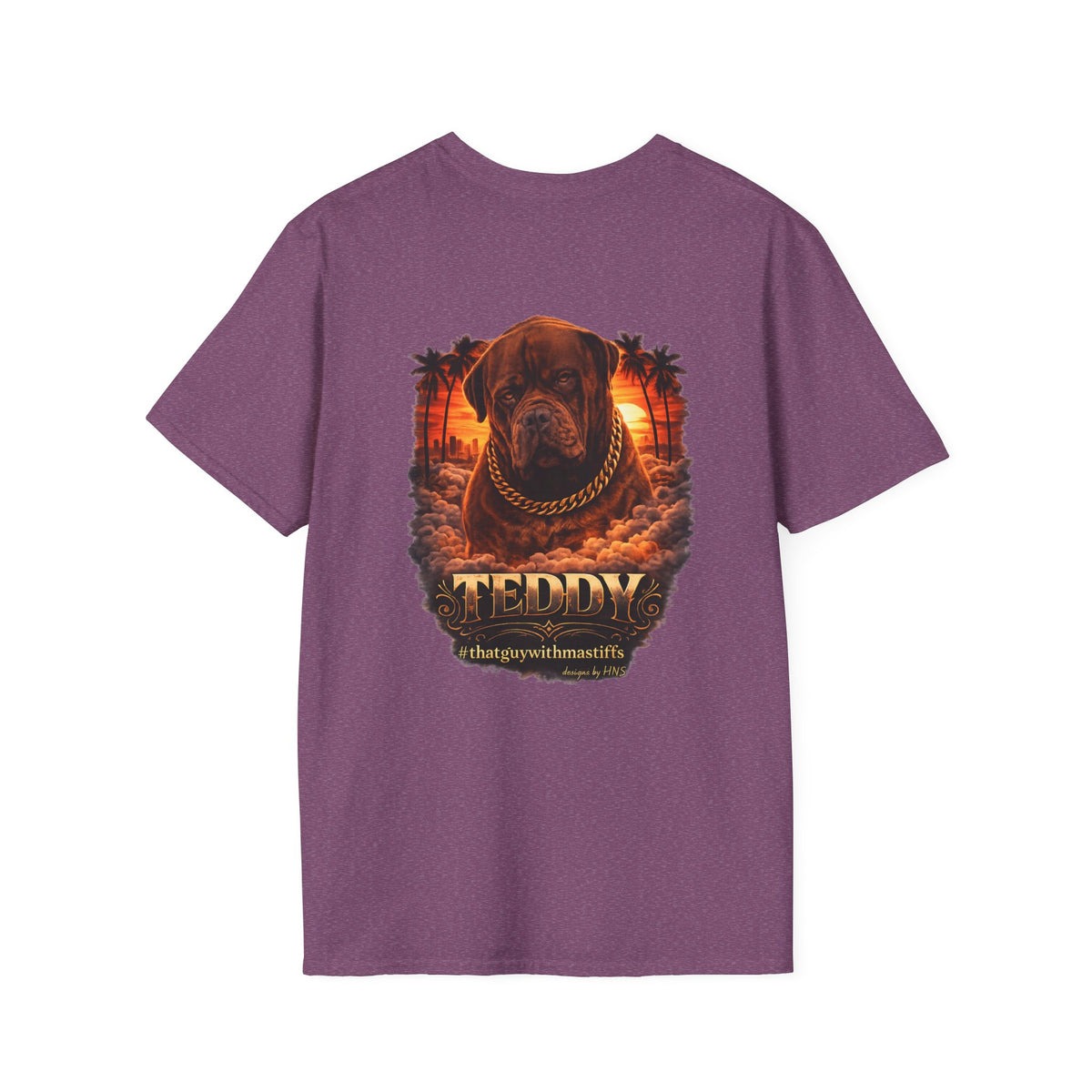 Teddy Golden Hour King Unisex Tee – Official That Guy With Mastiffs Merch