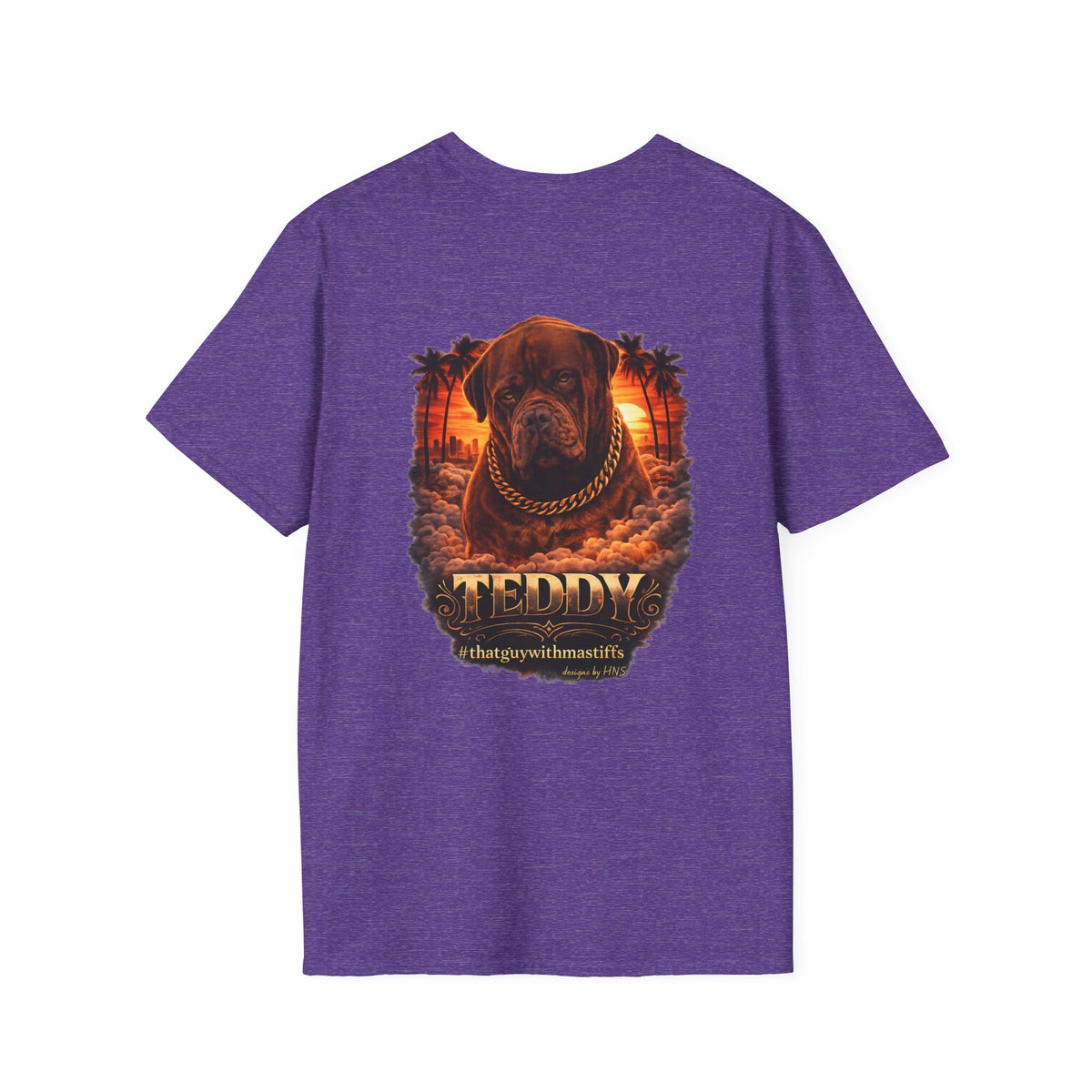 Teddy Golden Hour King Unisex Tee – Official That Guy With Mastiffs Merch